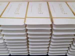 Molteno3® Glaucoma implant boxes being packed