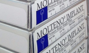 Molteno® Pressure Ridge Single Plate (D1) Implant boxes